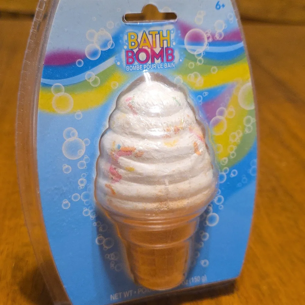 Bath Bomb Ice Cream Cone